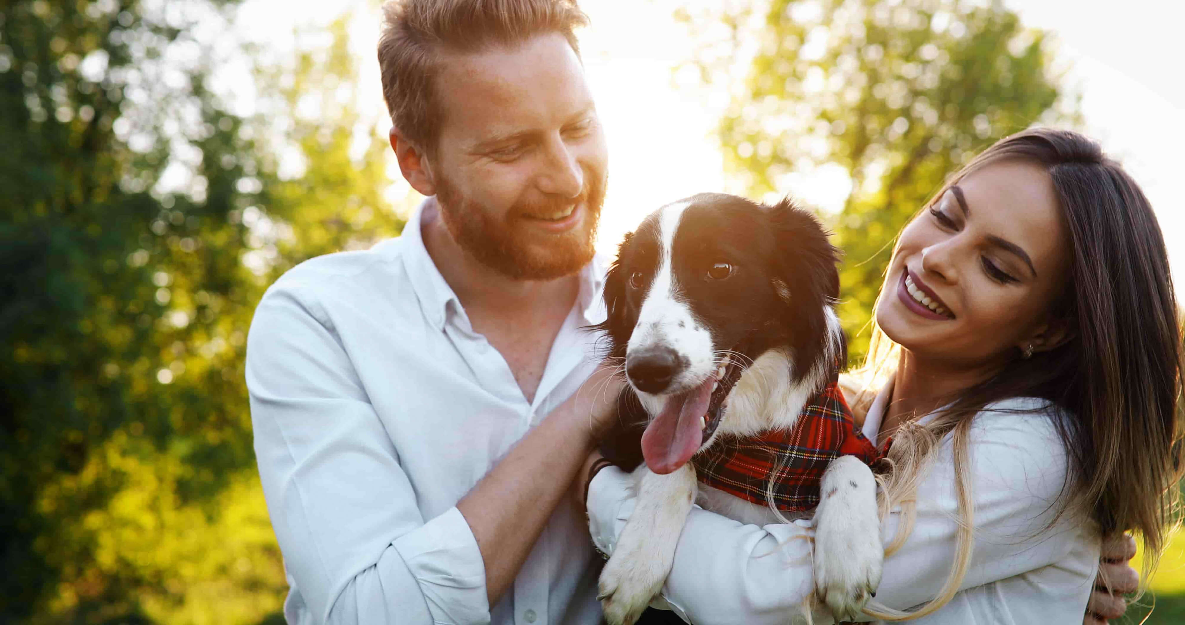 Best Friends - Couple with dog